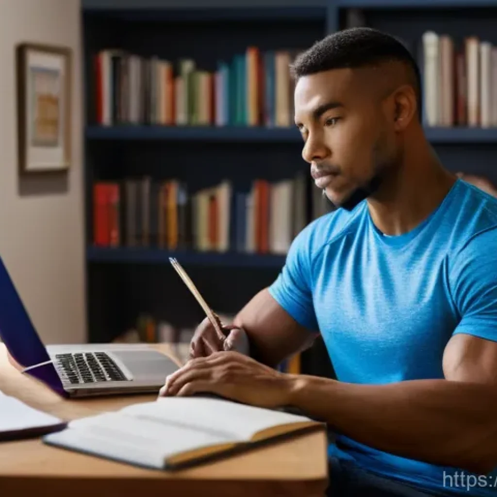 헬스 트레이너 취업 가이드 - **Prompt:** A young, determined aspiring fitness trainer (male or female, diverse ethnicity) in thei...