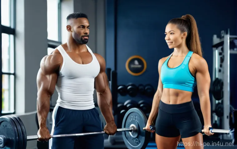 헬스 트레이너 취업 가이드 - **Prompt:** A young, determined aspiring fitness trainer (male or female, diverse ethnicity) in thei...