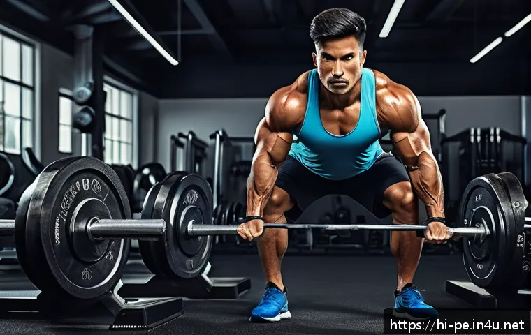 트레이닝 주기화 이론 - A dynamic gym scene showing a diverse group of Hindi-speaking fitness enthusiasts engaged in differe...